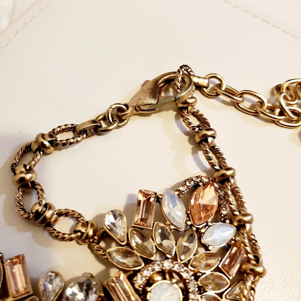 Rhinestone Statement Necklace - image 6